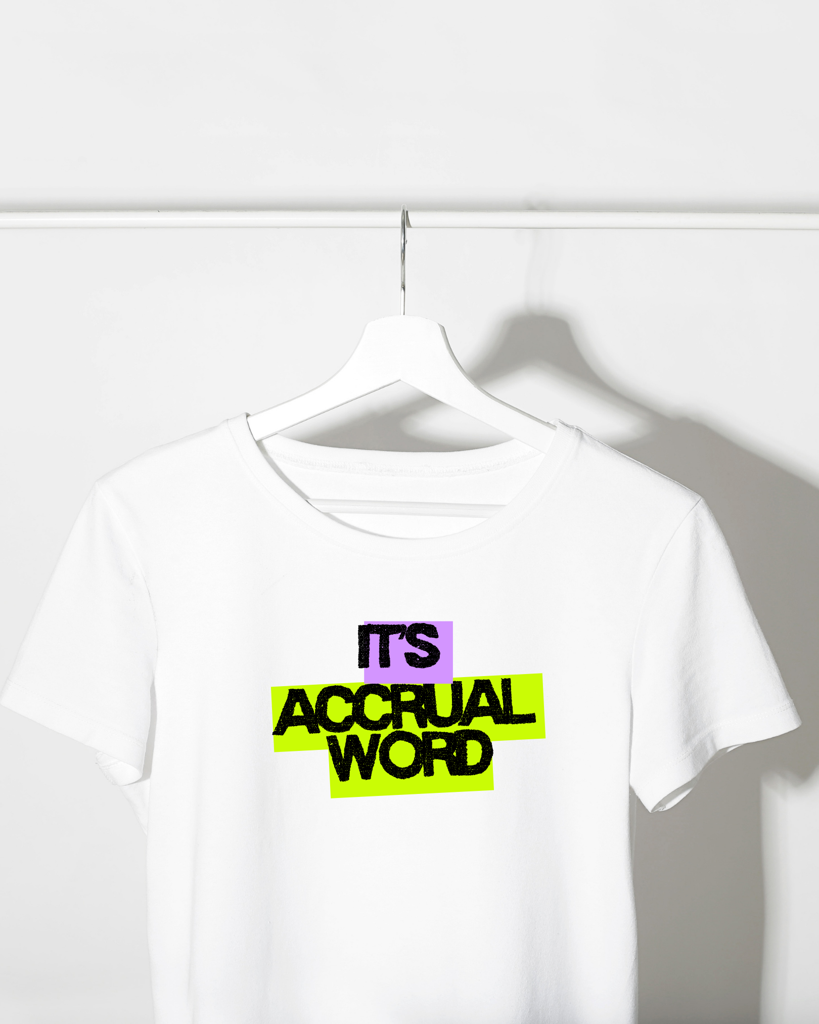 It's accrual word