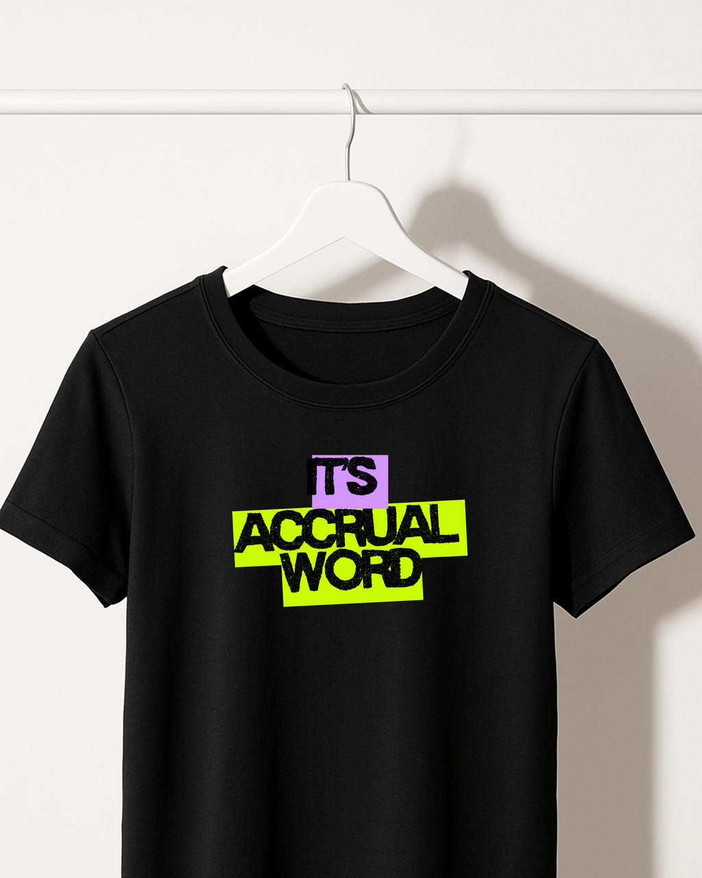 It's accrual word